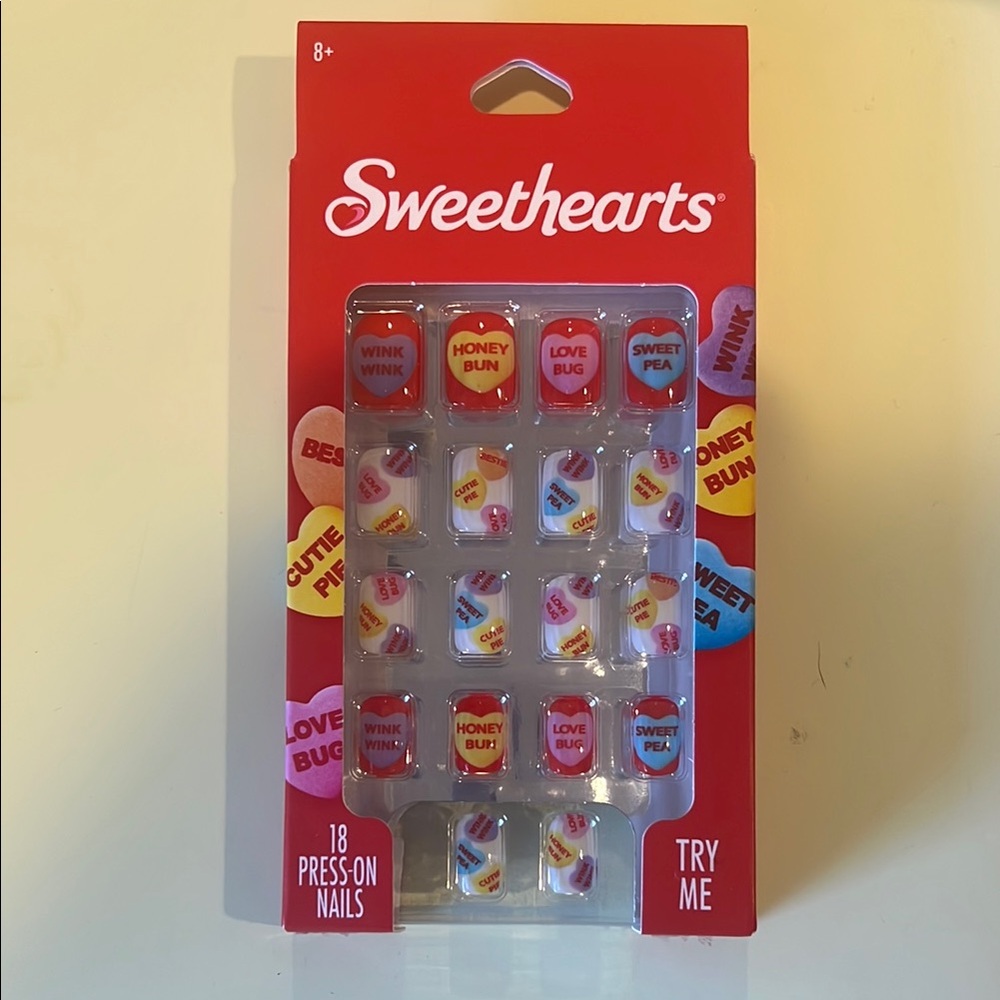 Sweethearts Valentine’s Press On Nails